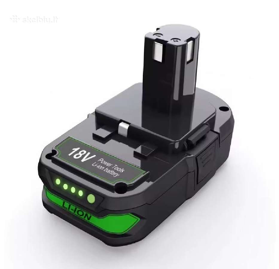 Ryobi 18v 8ah akumuliatoriaus pakaitalas