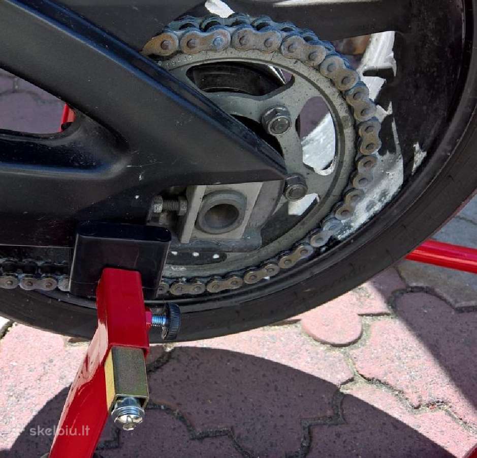 Motociklo galinio rato stovas 45,97 € - nuotraukos Nr. 2
