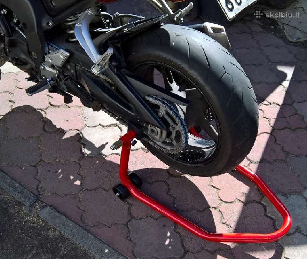 Motociklo galinio rato stovas 45,97 € - nuotraukos Nr. 3