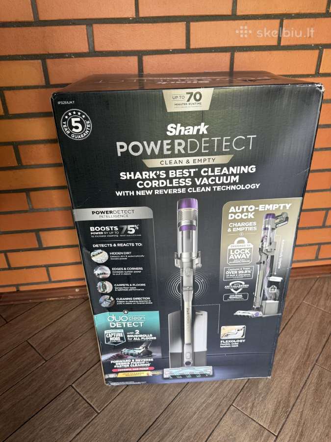 Belaidis dulkių siurblys Shark Power Detect