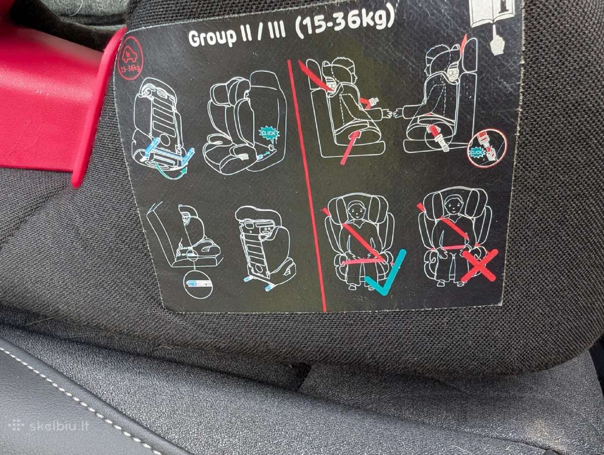Automobilinė kedutė Kindercraft 15-36kg