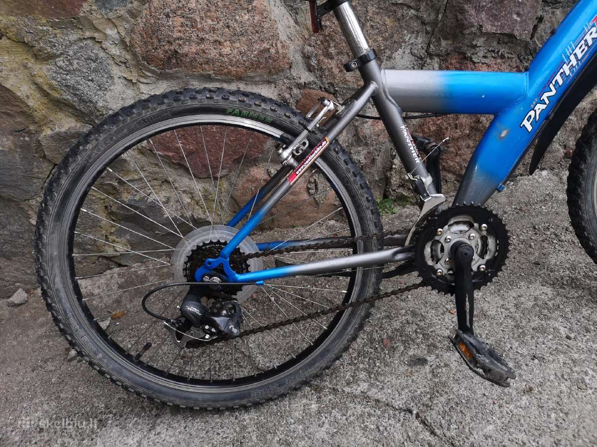 Vaikiškas dviratis Panther 24' ratai