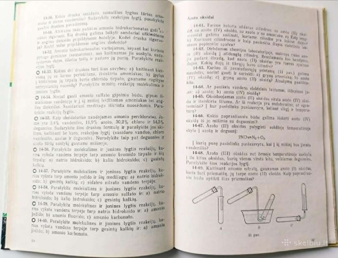 11 vnt. chemijos vadovėliųi ir užduočių - nuotraukos Nr. 6