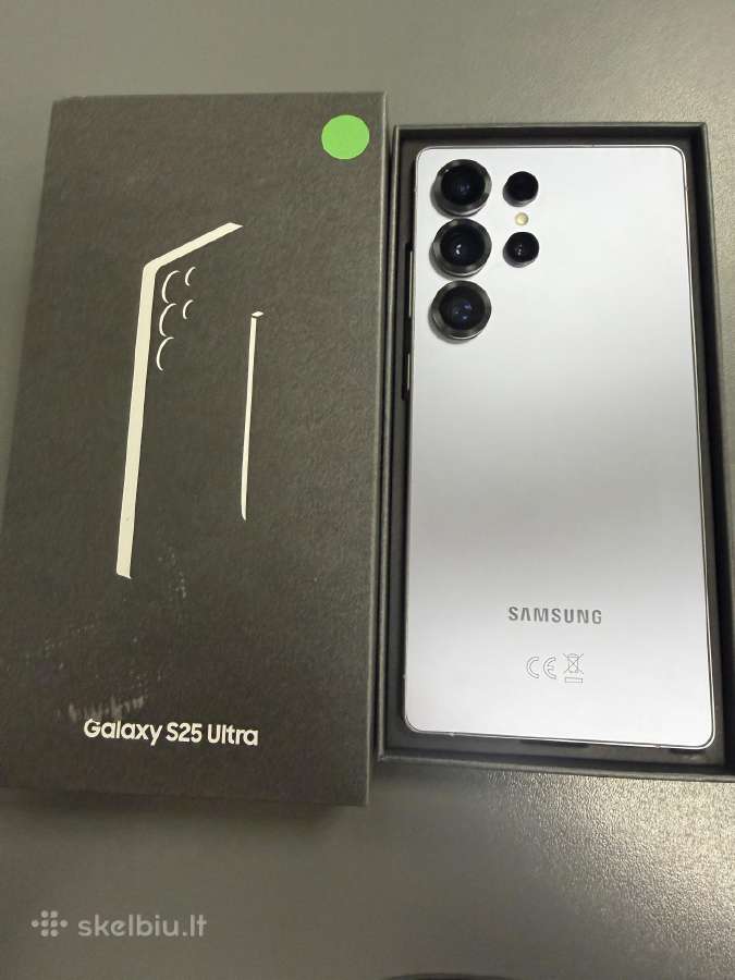 Samsung S25 Ultra 256gb Naujas (ekspozicinis)
