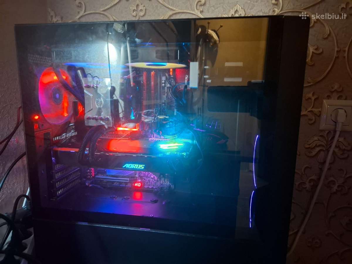 Pc Gaming i9-9900/aorus z390/16gb/2080ti/512gb+1tb - nuotraukos Nr. 16