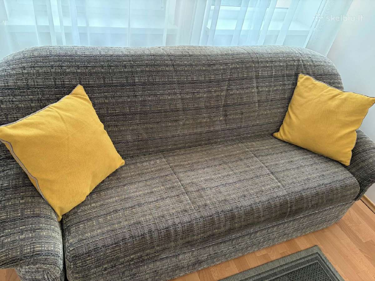 Parduodami vokiški minkšti svetainės baldai (3+2+1 - nuotraukos Nr. 4
