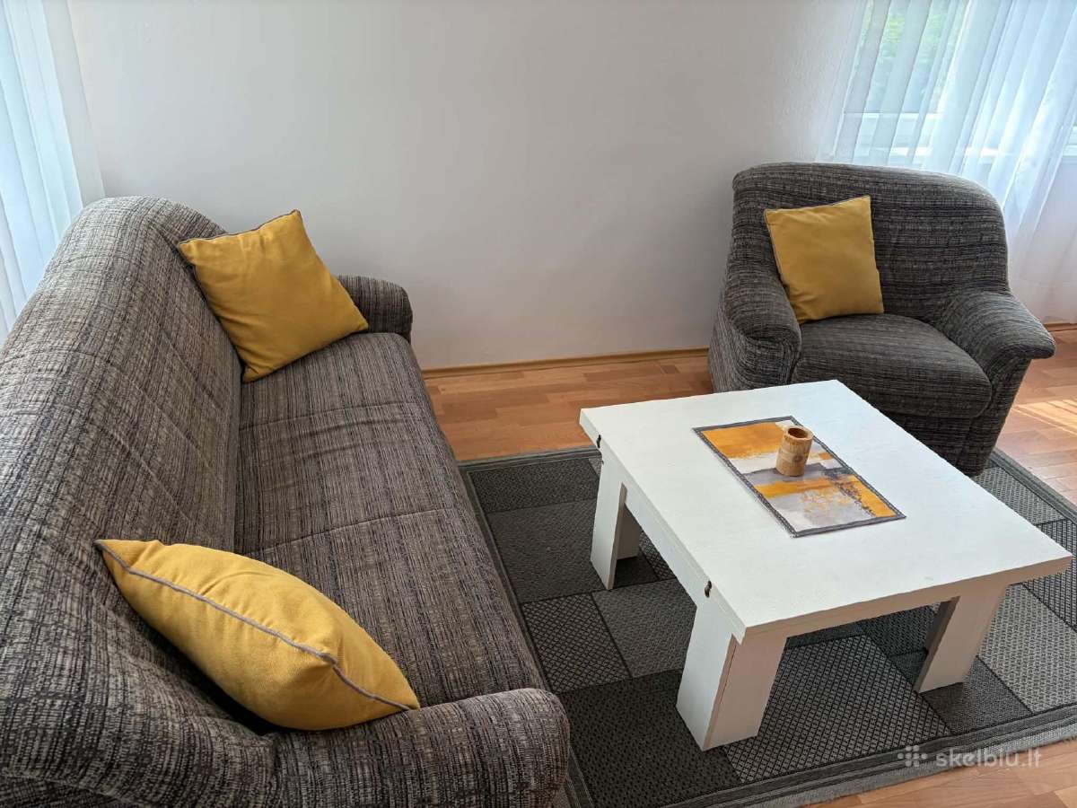 Parduodami vokiški minkšti svetainės baldai (3+2+1 - nuotraukos Nr. 5