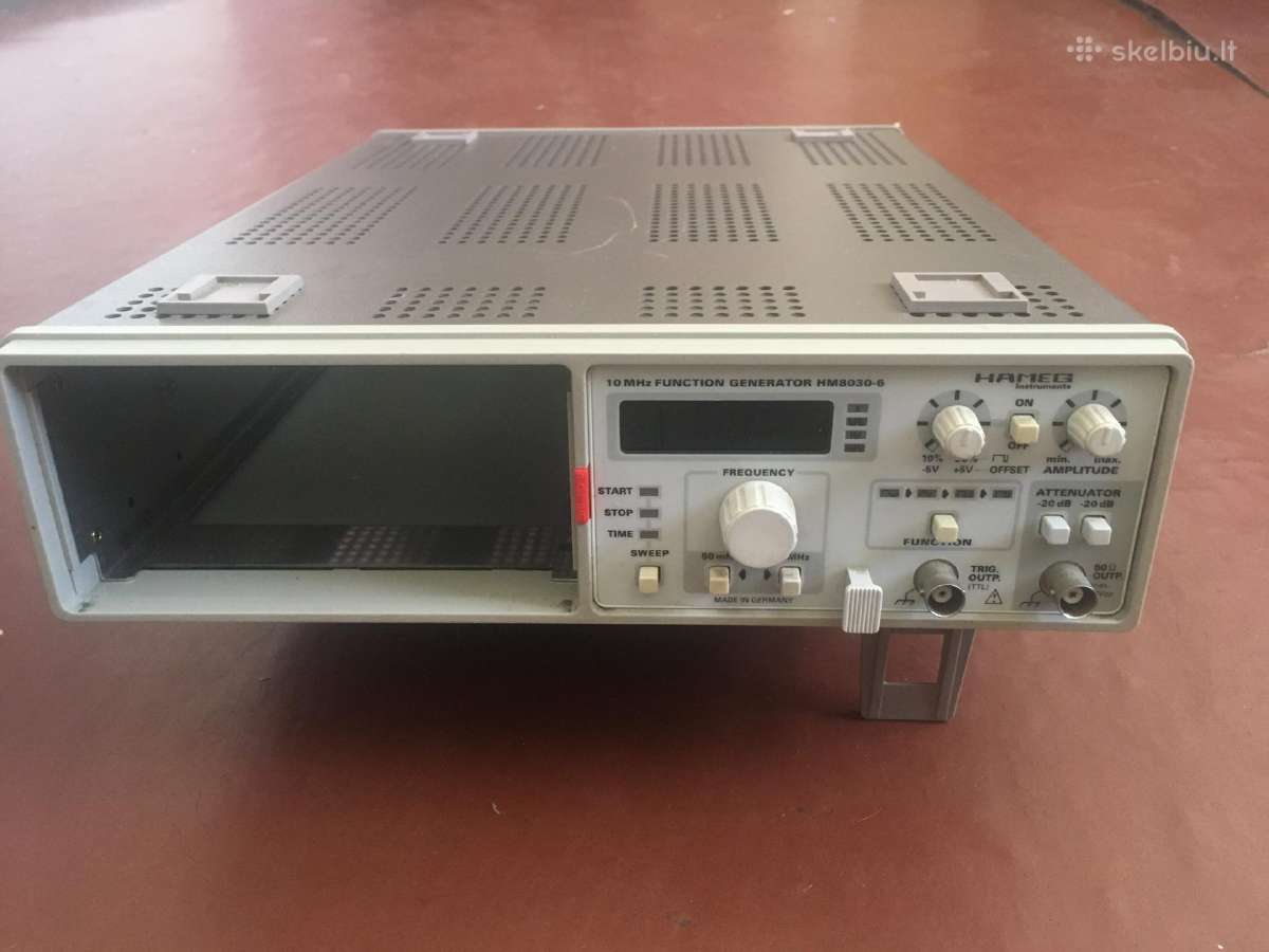 Hameg Hm8030-6 + Hameg Hm8001-2 - nuotraukos Nr. 3