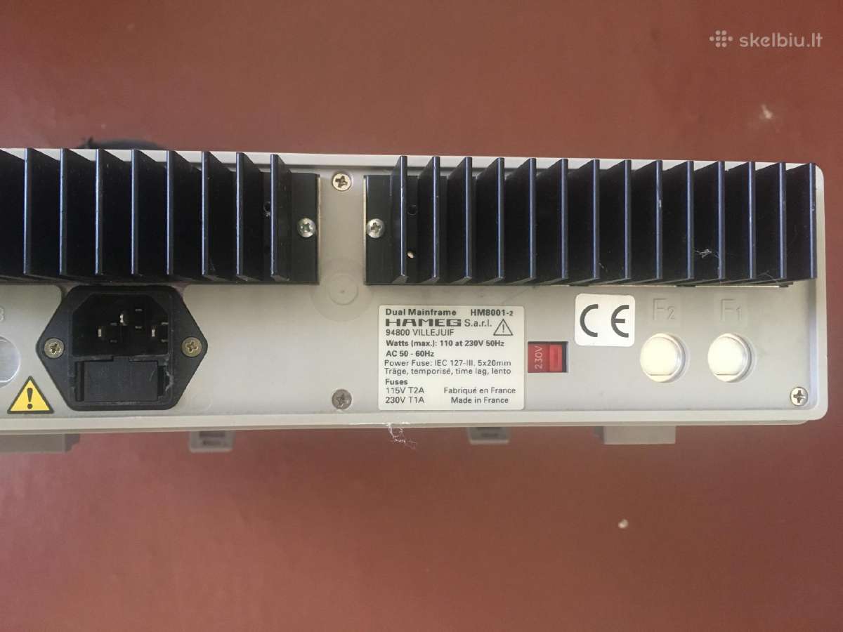 Hameg Hm8030-6 + Hameg Hm8001-2 - nuotraukos Nr. 4