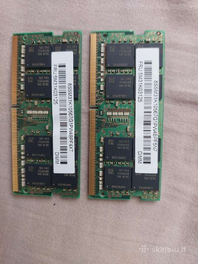 32gb ddr4 3200mhz (1x32gb) Samsung - nuotraukos Nr. 2