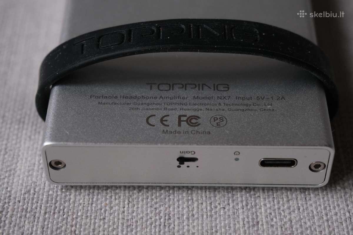 Fiio Btr17 Dac ir Topping Nx7 amp - nuotraukos Nr. 5