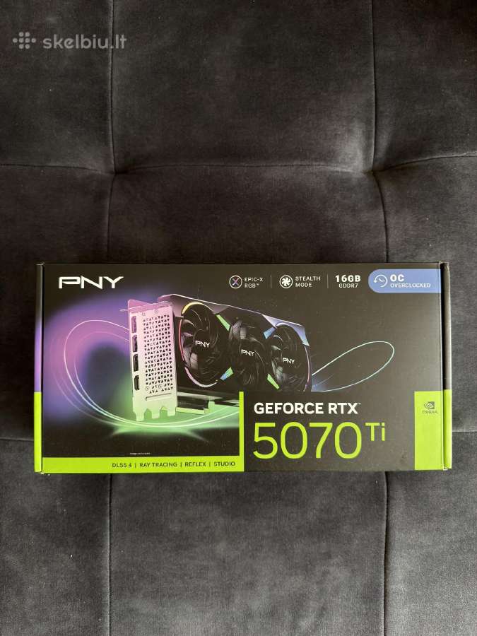 Pny Geforce Rtx 5070 Ti Argb Epic-x Oc Edition