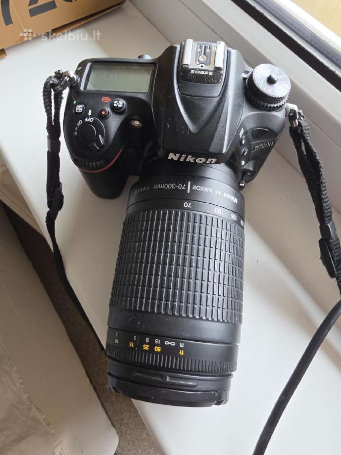 Nikon D7200 su Af Nikkor 70-300mm objektyvu