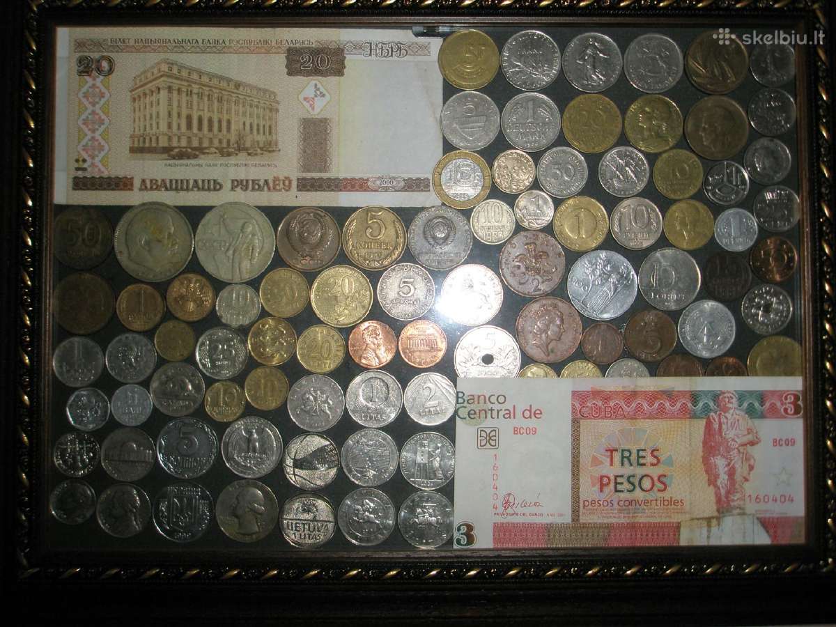 Senos monetos - Sovietini Rubliai +Litai +Europa - nuotraukos Nr. 3