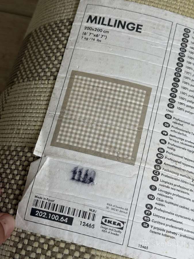 Ikea vintažinis kilimas - nuotraukos Nr. 3