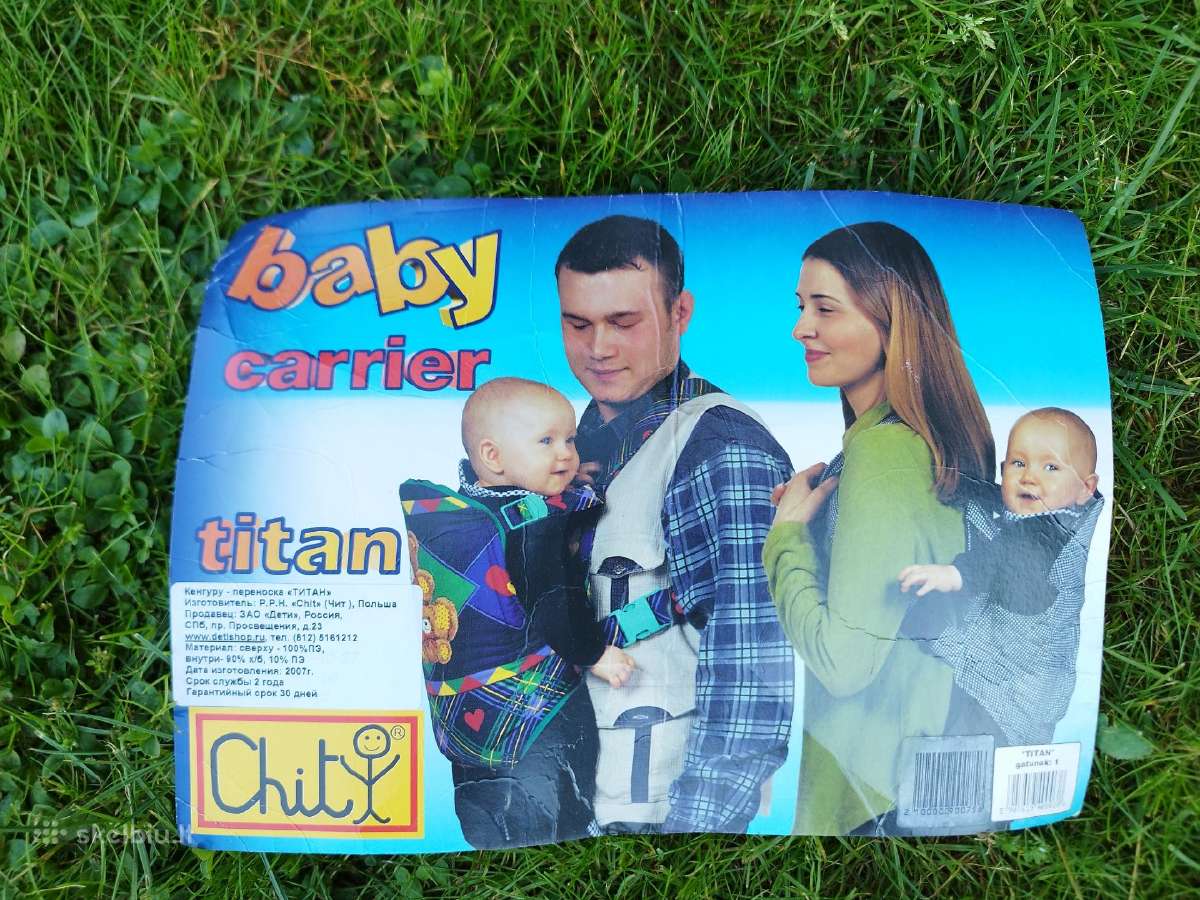 Vaikiška kūdikio nešynė universali naują - nuotraukos Nr. 2