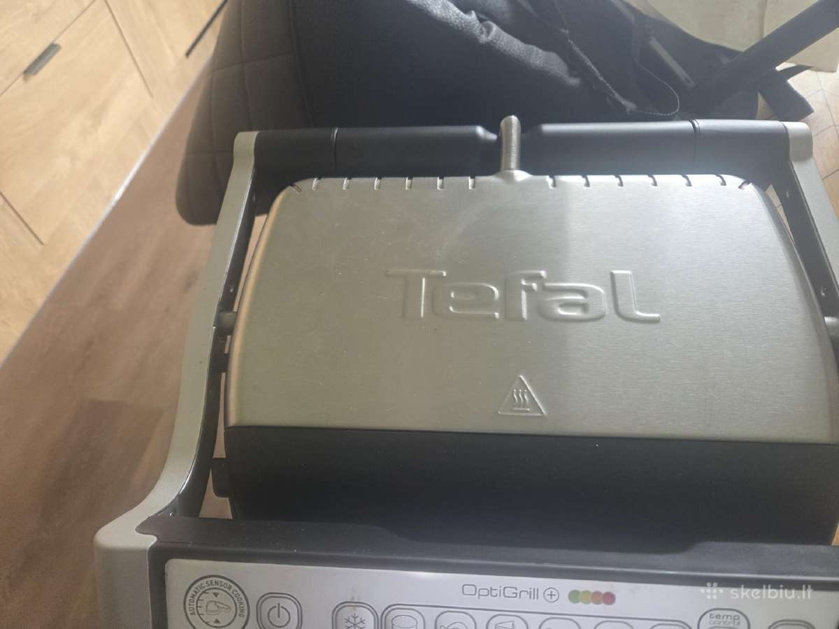 Parduodu el.grili tefal optigrill +ir gruzdintuve
