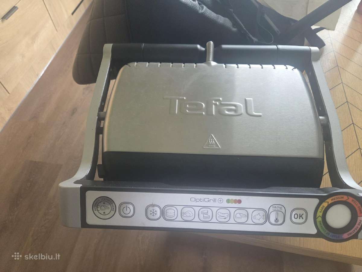 Parduodu el.grili tefal optigrill +ir gruzdintuve - nuotraukos Nr. 13