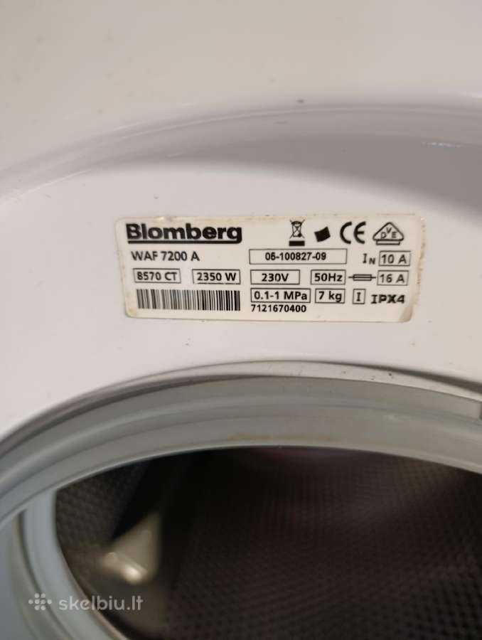 Blomberg skalbyklė - nuotraukos Nr. 6