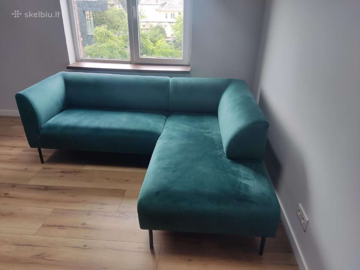 Sofa kampas geros būklės, be miegojimo dalies - nuotraukos Nr. 2