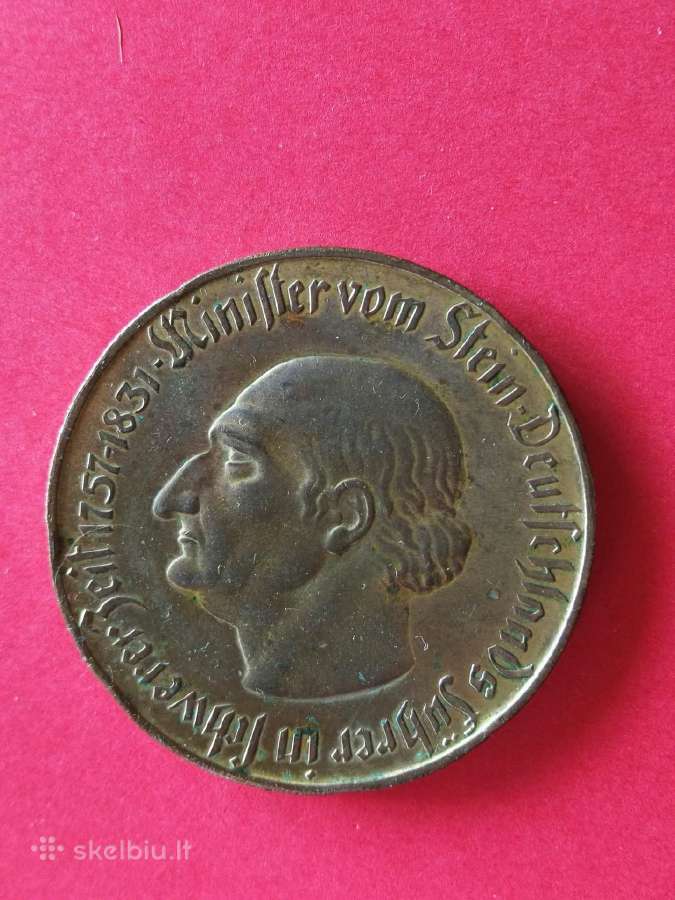 1923 m. Vestfalija– 5 Milijonai Markių Notgeldas