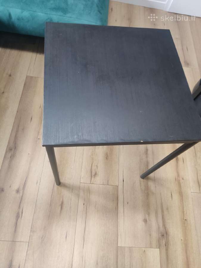 Stalas valgomojo mažos virtuvės dviems