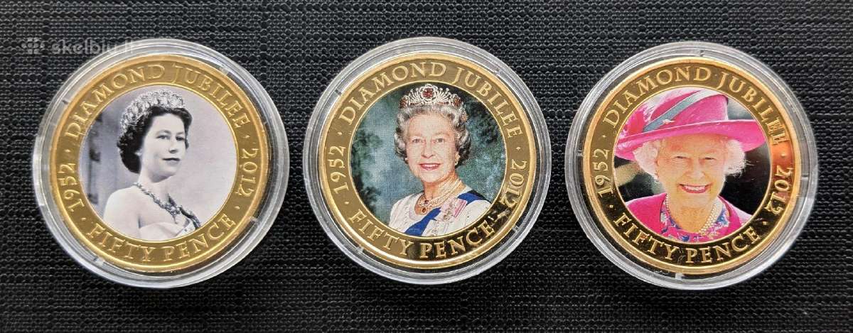 Džersis (Jersey), 50p Elizabeth-II