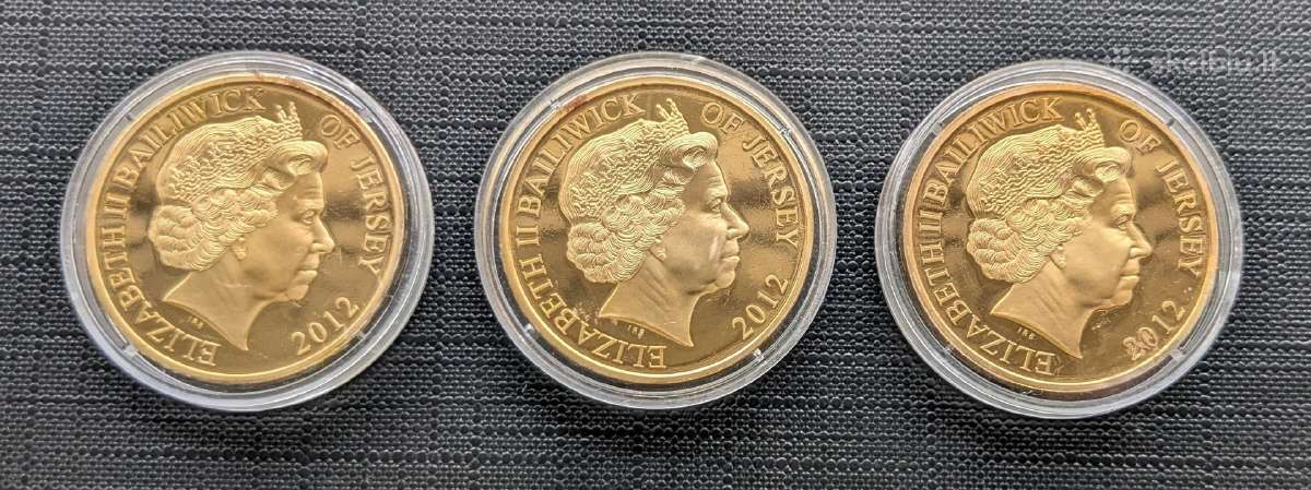Džersis (Jersey), 50p Elizabeth-II - nuotraukos Nr. 2