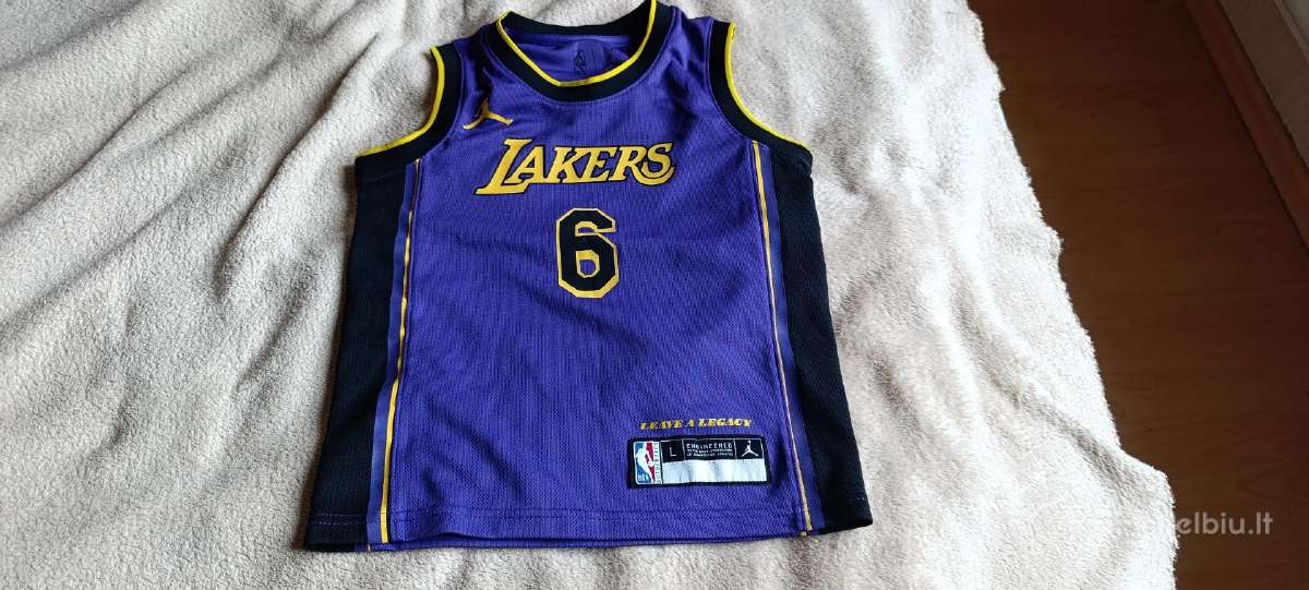 Nba Jordan Lakers Lebron James marškinėliai