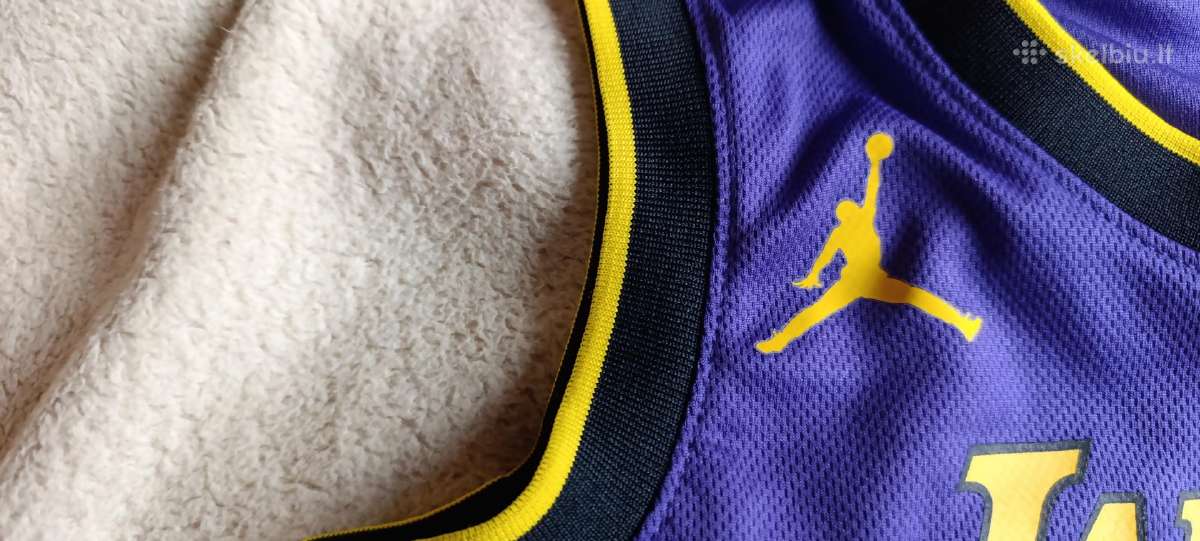 Nba Jordan Lakers Lebron James marškinėliai - nuotraukos Nr. 6
