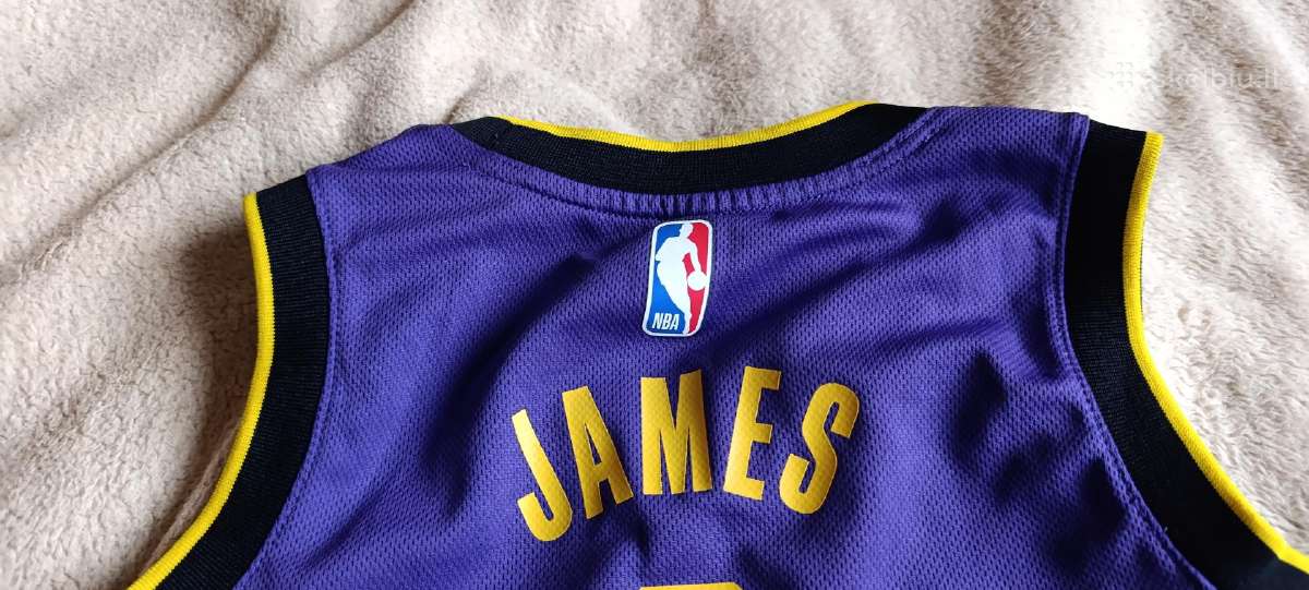 Nba Jordan Lakers Lebron James marškinėliai - nuotraukos Nr. 8
