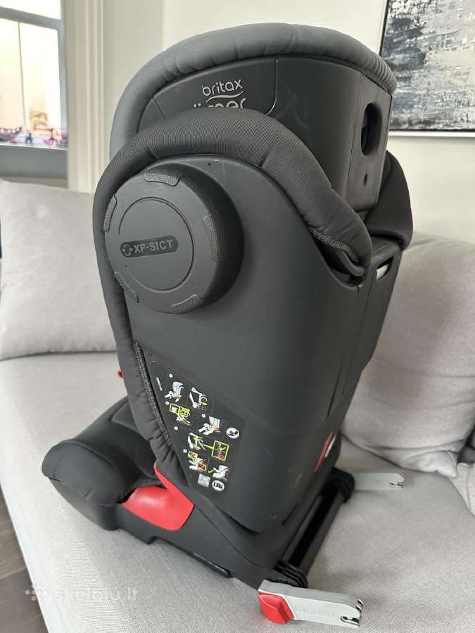 Puikios būklės Britax Romer Kidfix S Storm Grey - nuotraukos Nr. 4
