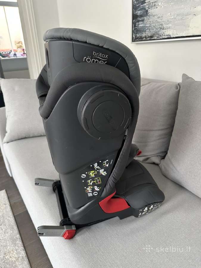 Puikios būklės Britax Romer Kidfix S Storm Grey - nuotraukos Nr. 6
