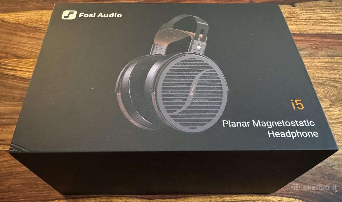 Naujos Fosi Audio i5 planarinės ausinės - nuotraukos Nr. 5