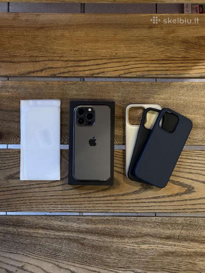 iPhone 13 Pro 256gb, ideal būklės, pilnas komplekt