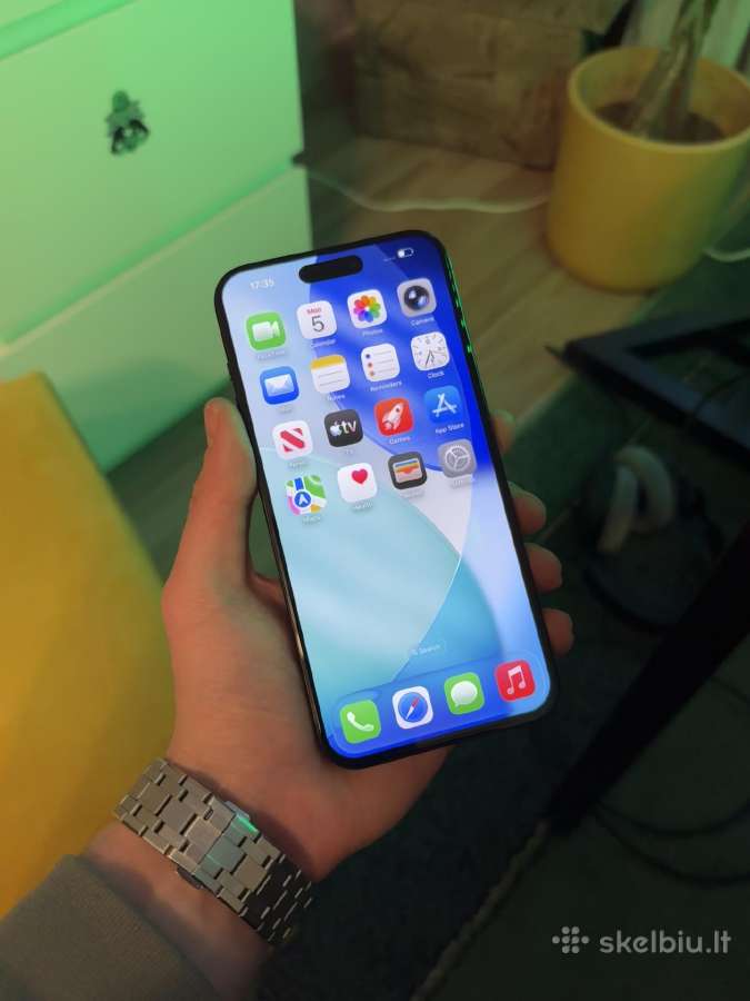 iPhone 15 Pro Max Blue Titanium