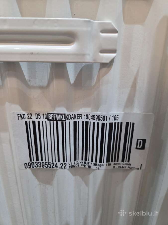 4vnt Kermi radiatoriai po 40eur - nuotraukos Nr. 6