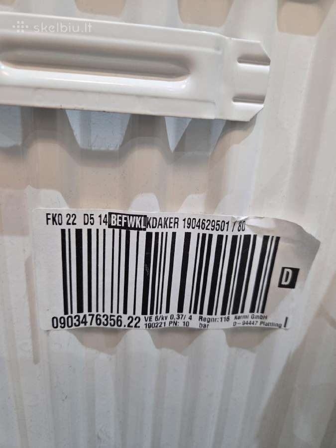 4vnt Kermi radiatoriai po 40eur - nuotraukos Nr. 7