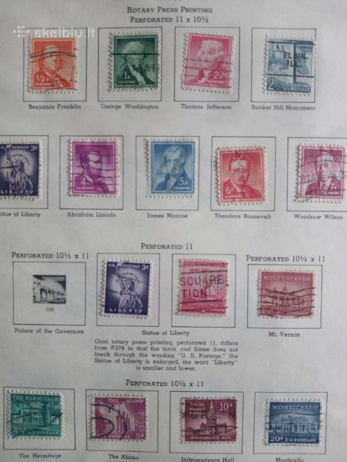 Pašto ženklų albumas - nuotraukos Nr. 8
