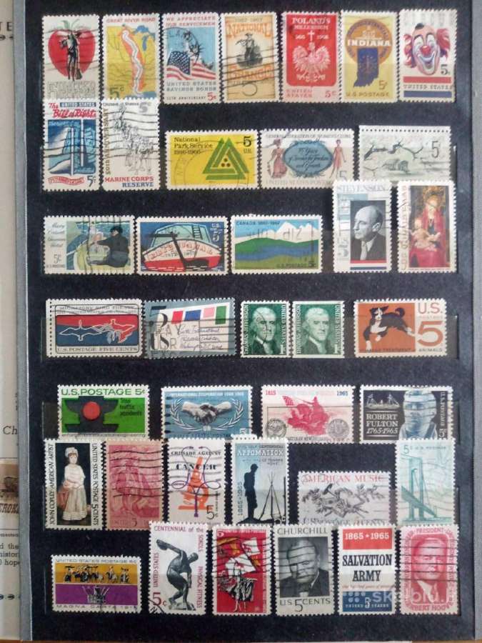 Pašto ženklų albumas - nuotraukos Nr. 21