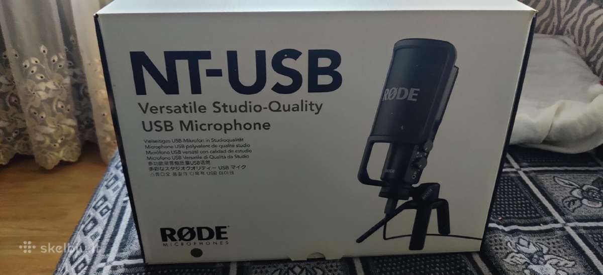 Parduodu Rode nt-usb ir rode psa1