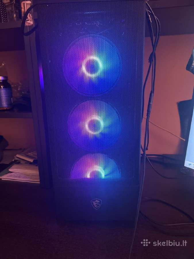 Parduodamas Gaming pc su 240hz Aoc monitoriumi - nuotraukos Nr. 2