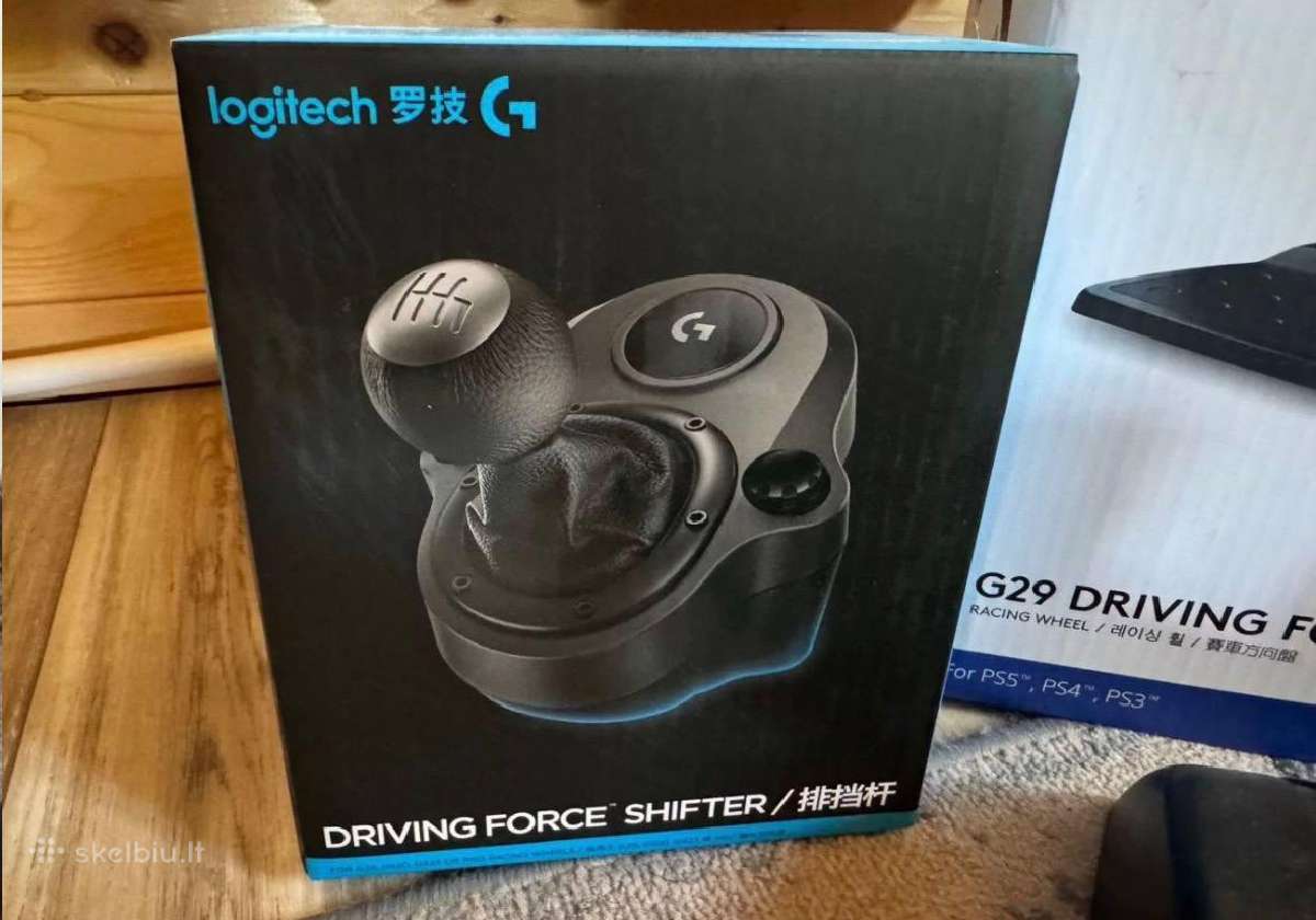 Logitech G29 + Shifter - nuotraukos Nr. 2