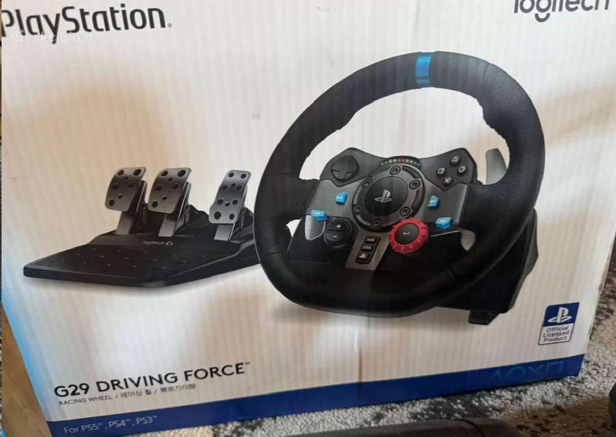 Logitech G29 + Shifter - nuotraukos Nr. 3