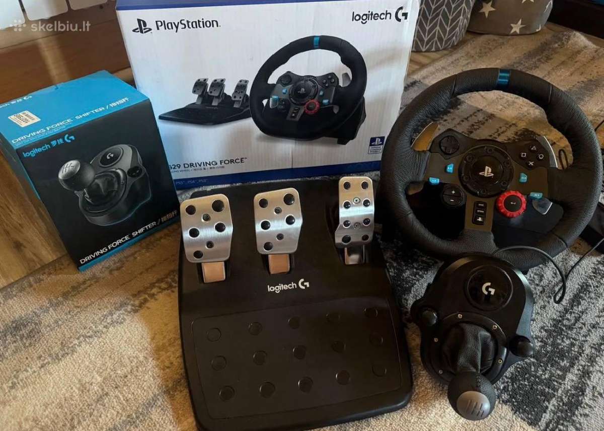 Logitech G29 + Shifter