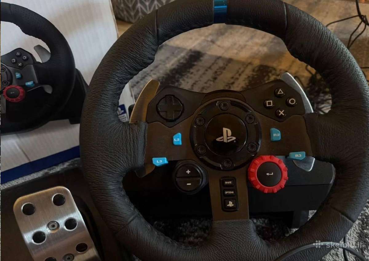Logitech G29 + Shifter - nuotraukos Nr. 4