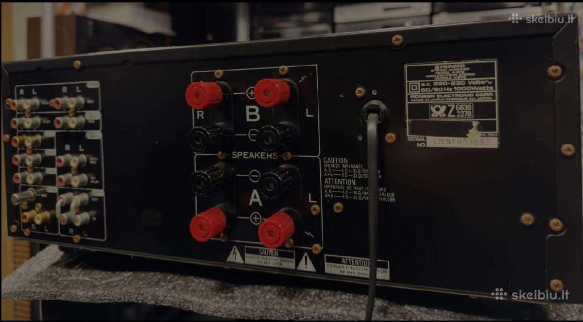 Pioneer A-878 / stiprintuvai - nuotraukos Nr. 2
