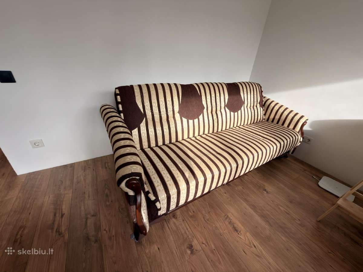 Baldų komplektas: sofa, 2 foteliai ir 4 kėdės - nuotraukos Nr. 3