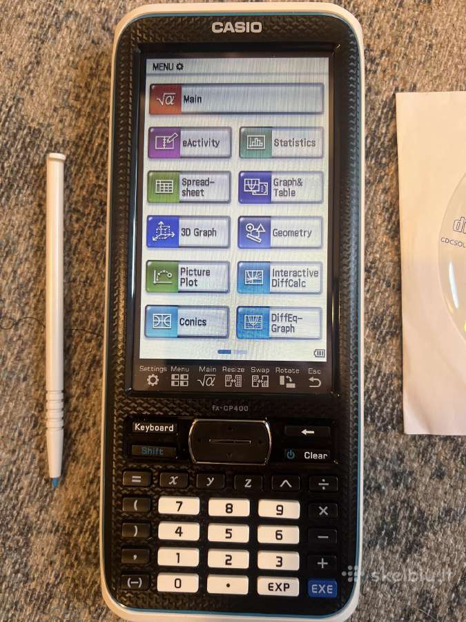 Casio Classpad II fx - Cp400 - nuotraukos Nr. 5