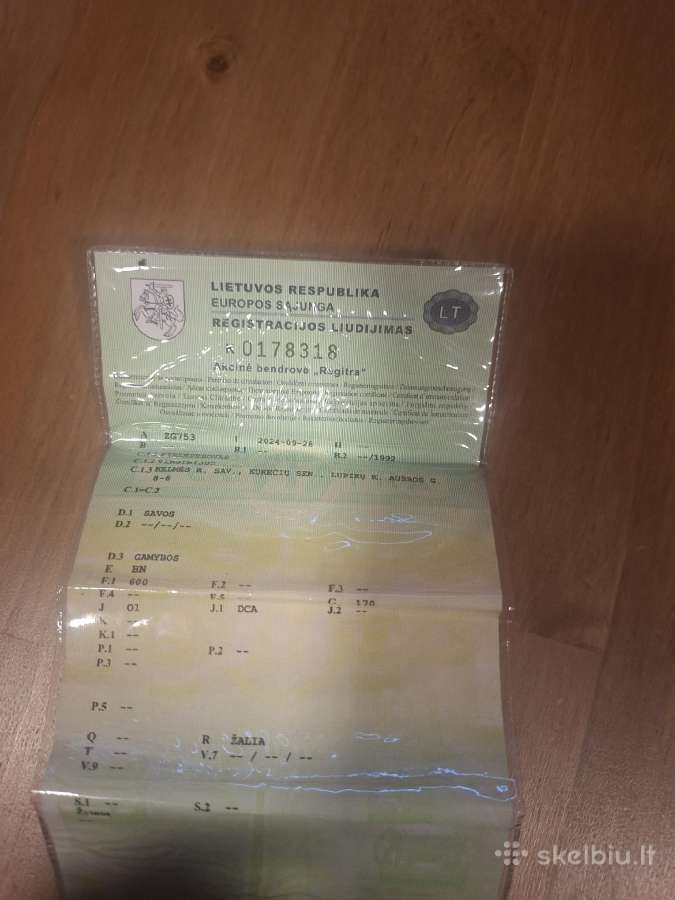 Parduodama vienašė tvarkinga priekaba. - nuotraukos Nr. 8